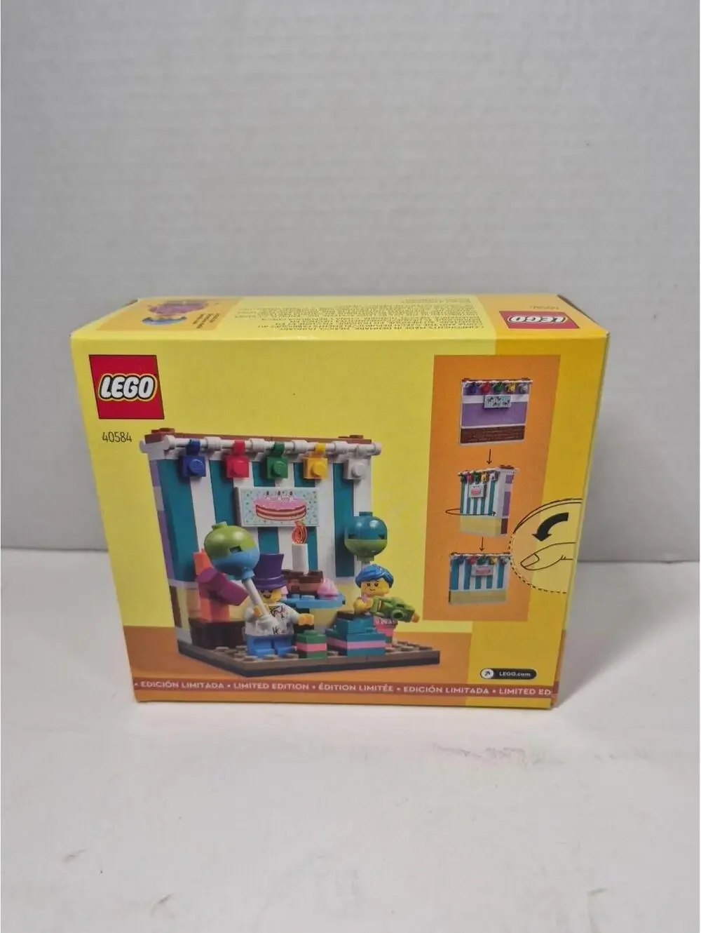 LEGO 40584 Birthday Diorama VIP Exclusive Set 157pcs NIB Sealed A464 - Picture 3 of 8